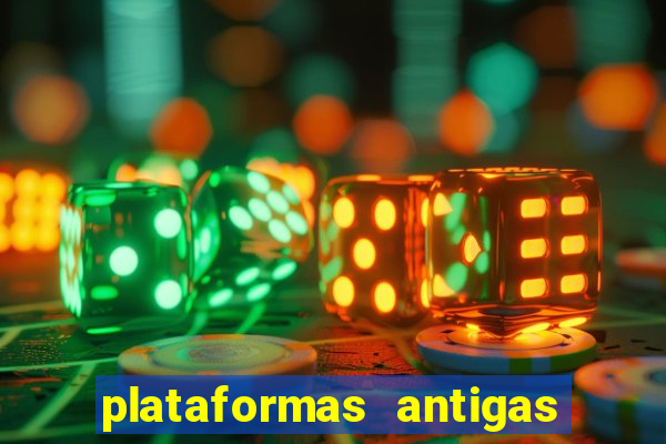 plataformas antigas de jogos